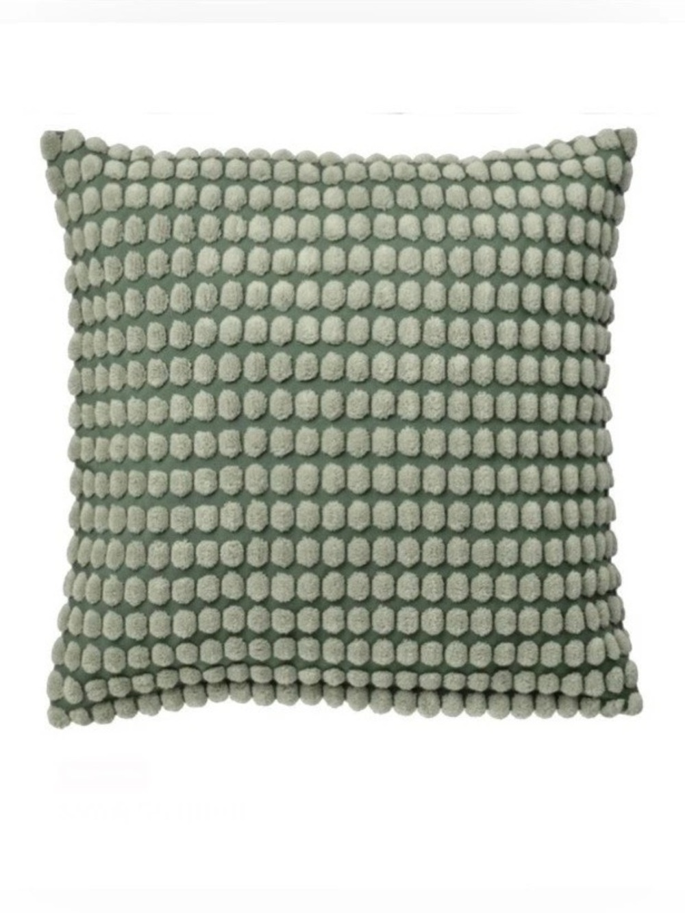 New Set of 2 IKEA SVARTPOPPEL Textured Accent Pillow Cases Cushion Covers Green